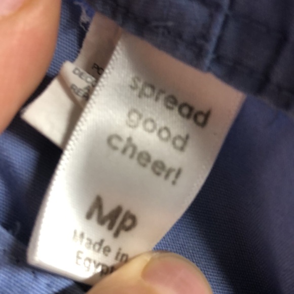 Medium petite mp Spread good cheat scrubs rear pocket euc - Picture 2 of 7